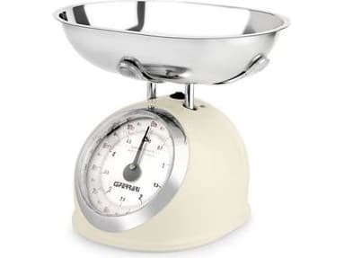 G3 Ferrari Aska, Mekanisk kjøkkenvekt, 5 kg, Beige, Metall, Rund, kg, lb