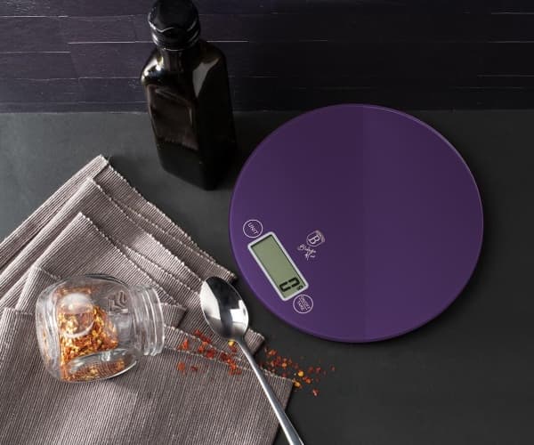 Keittiövaaka KITCHEN WEIGHT 5kg 1g BERLINGER HAUS PURPLE ECLIPSE BH-9434