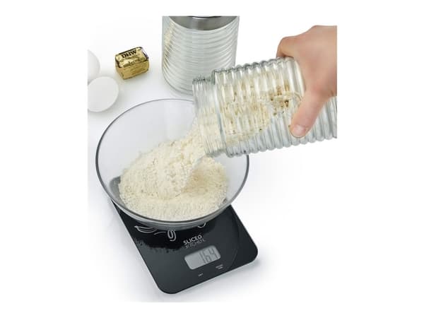 Graef FAMILY LINE KS202 SlicedKitchen - Kjøkkenvekt - svart