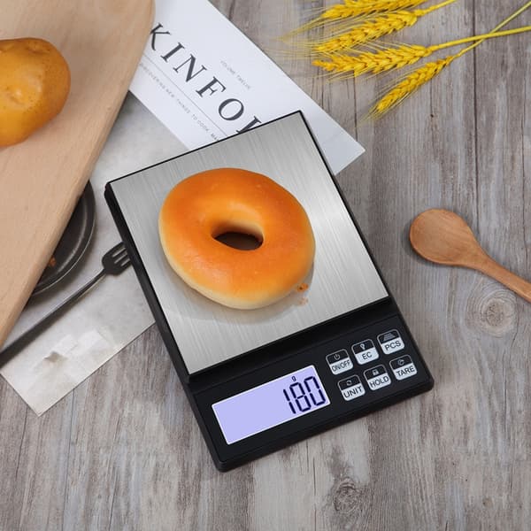 INF Liten digital vekt 3 kg/0,1 g