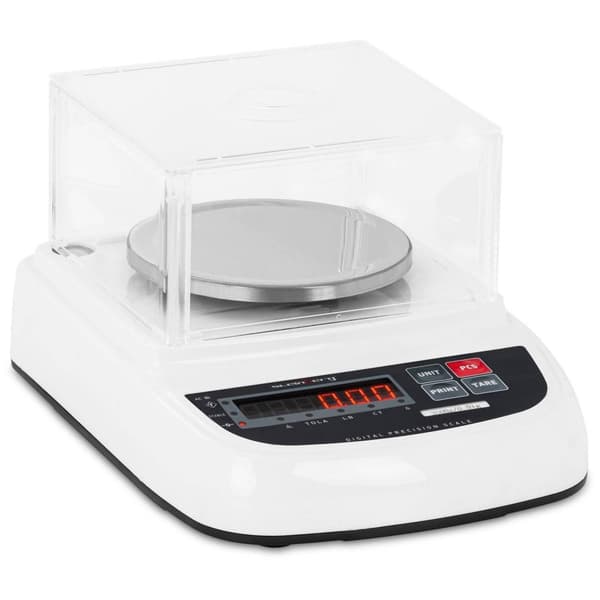 Steinberg Systems Precisionsvåg - 3000 g / 0,01 g - vindskydd - LED