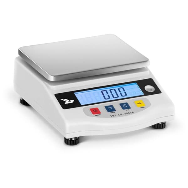 Steinberg Systems Precisionsvåg - 2000 g / 0,01 g - LCD