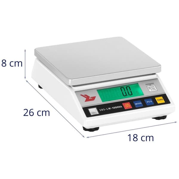 Steinberg Systems Precisionsvåg - 10000 g / 0,1 g