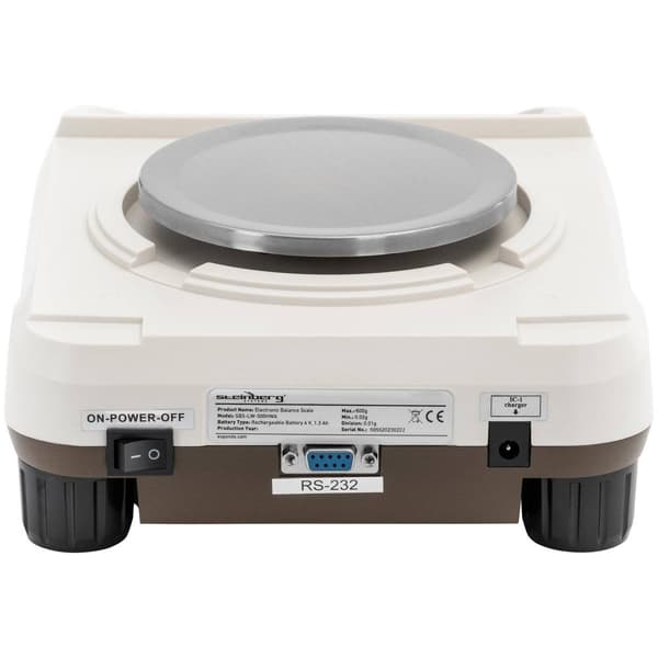 Steinberg Systems Precisionsvåg - 500 g / 0,01 g - Ø 130 mm - LCD