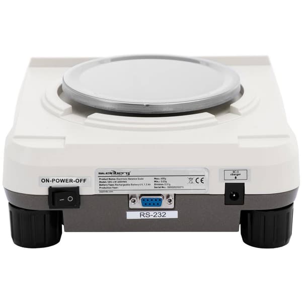 Steinberg Systems Precisionsvåg - 600 g / 0,01 g - Ø 130 mm - LCD