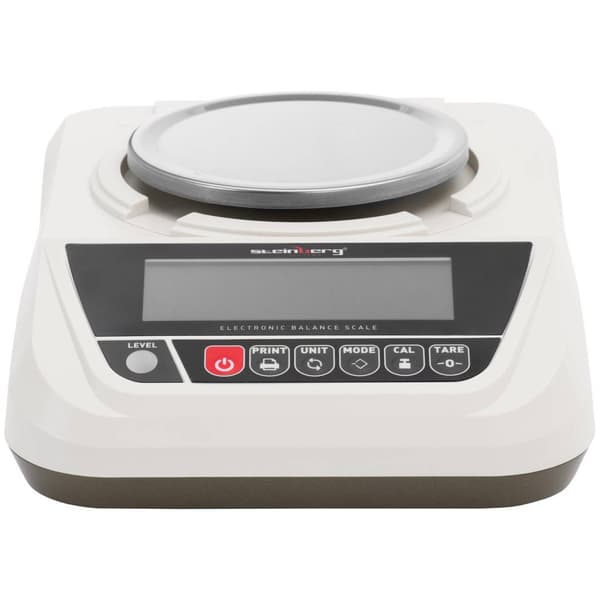 Steinberg Systems Precisionsvåg - 600 g / 0,01 g - Ø 130 mm - LCD