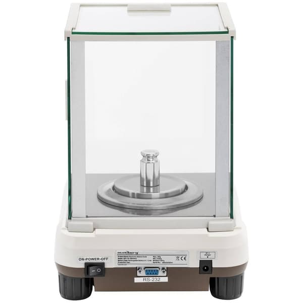 Steinberg Systems Precisionsvåg - 300 g / 0,001 g - Ø 82 mm - LCD - vindskydd