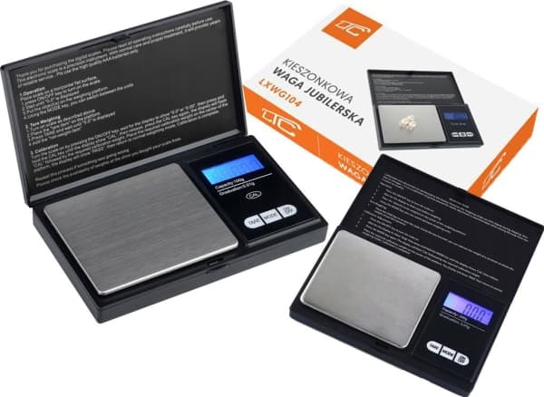 Ltc korut asteikko 0.01 G, 0.05 Ct, Lcd-näyttö. Yxapud