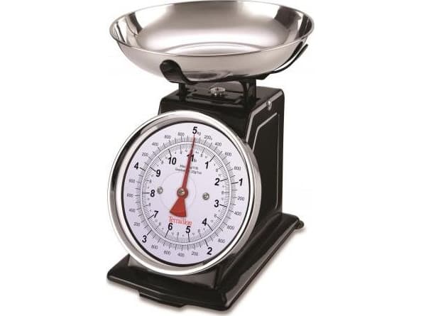 Terraillon KEG41019BK, Elektronisk köksvåg, 5 kg, 1 g, Svart, Countertop, Rektangel