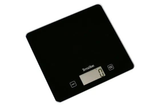 Terraillon KEG41019BK, Elektronisk köksvåg, 5 kg, 1 g, Svart, Countertop, Rektangel