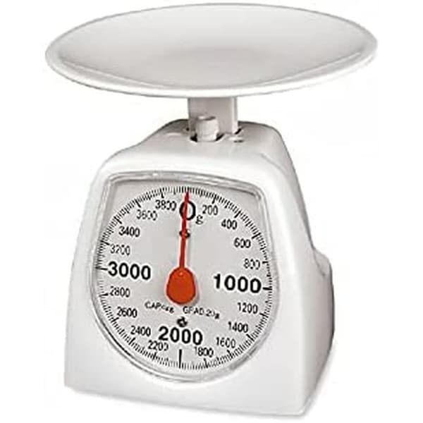retro keittiövaaka EDM 07621 Valkoinen 4 Kg