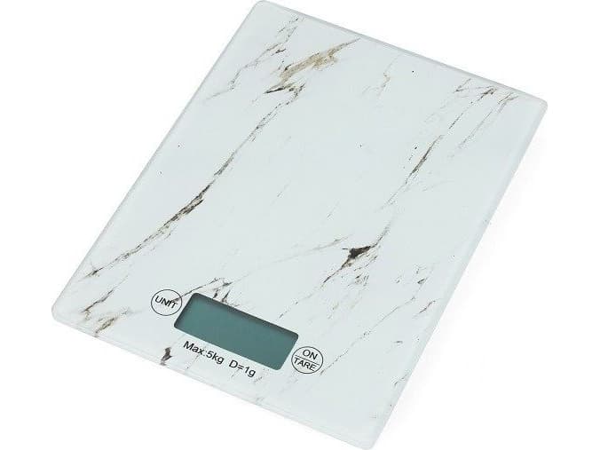 Kitchen Scale Tadar Kitchen Scale Electronic Digital Glass White Marble 5 kg Universal tadar