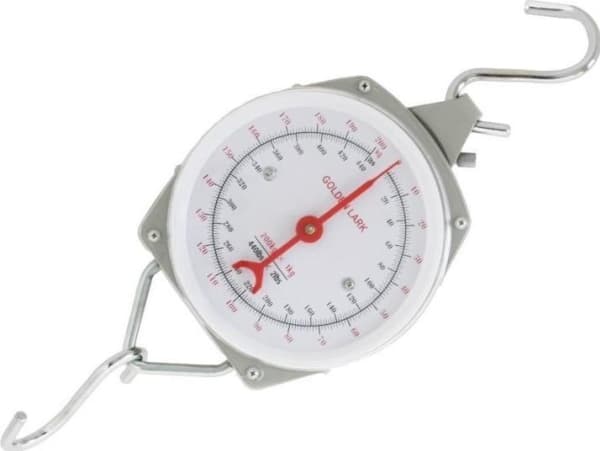 Eurohunt kitchen scale Eurohunt spring scale 0 - 200 kg