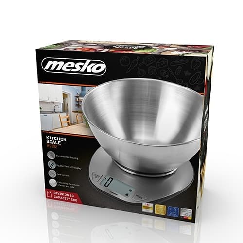 Mesko Köksvåg med skål - MS 3152