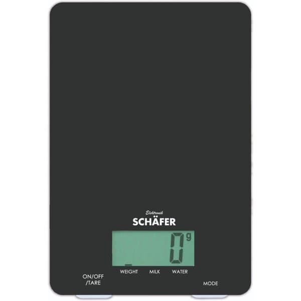 Sch&auml;fer Digital köksvåg Svart