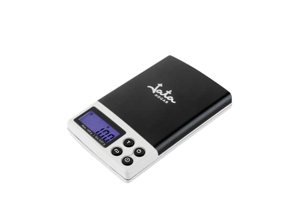 JATA HBAL1774, Elektronisk kjøkkenvekt, 0,1 kg, 0,01 g, Hvit, Rustfritt stål, Rustfritt stål