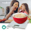 Miniatyrbilde 10 av 11: Nedis Kjøkken Scales | Digital | Glass / Plast | CR 2032 Battery | Hvit