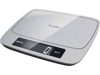 Terraillon My Cook 15, Elektronisk köksvåg, 15 kg, 1 g, Rostfritt stål, Bänkdiskmaskin, Torg