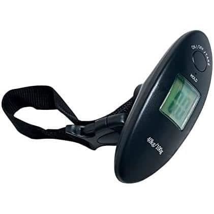 Digital bagagevåg 40 kg-100 g för resväska, resväska, hängvåg, minifickavåg (färg: svart) zhengz[180]