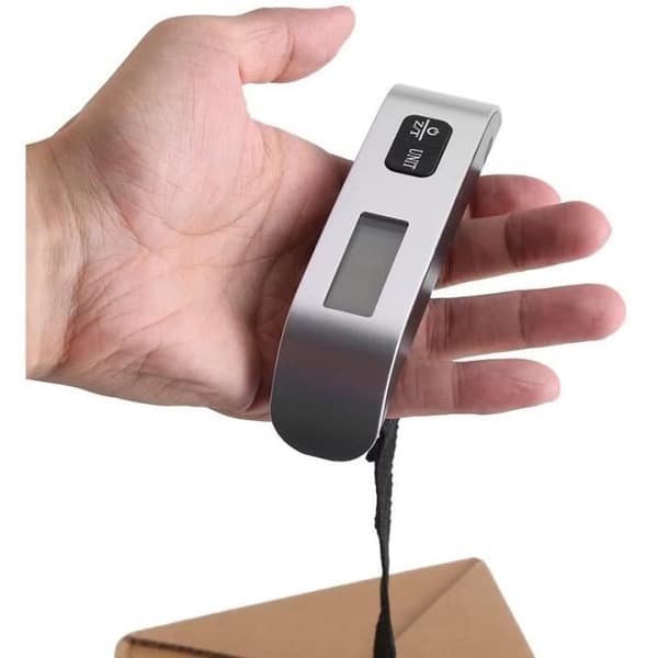 Bagagevåg - Elektronisk bärbar LCD-digital resväska Bagageväska Skaltemperaturtest