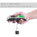 Miniatyrbild 4 av 4: Bagagevåg Elektronisk bagagevåg Reseväska Digital bärbar våg med lättläst LCD-skärm Ma 142819