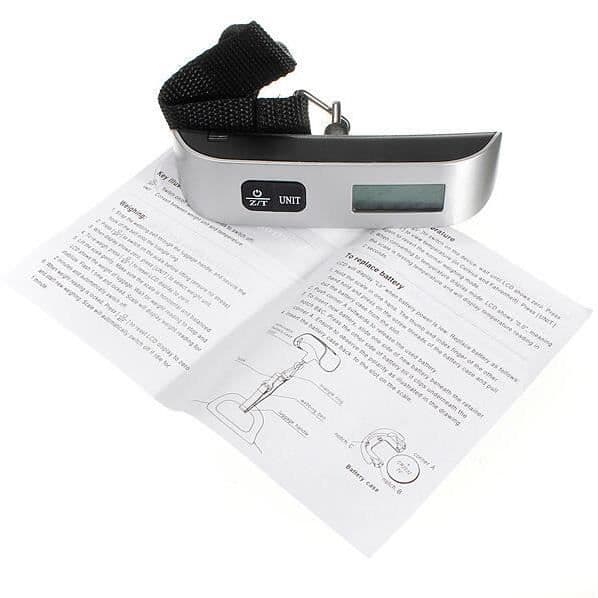 MaxLLTo ® LCD elektronisk våg väger resväska Bagagevåg 50 kg