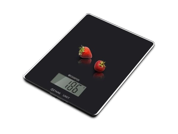 Köksvåg Glas 5kg KV110 Svart