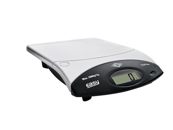 Wedo 48 2200, Elektronisk köksvåg, 2 kg, 2 g, Svart, Grå, Plast, Bänkdiskmaskin
