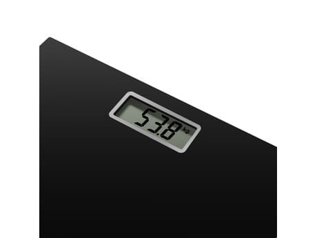 Tefal PP140, Sähkökäyttöinen henkilövaaka, 150 kg, 100 g, Musta, kg, lb, ST, Neliö