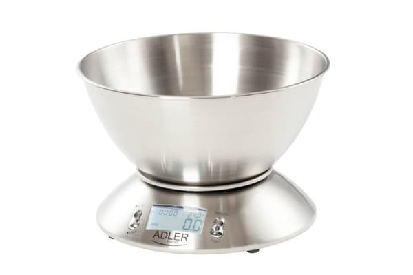 Adler | AD 3134 | Maksimal vægt (kapacitet) 5 kg | Rustfrit stål