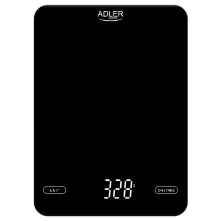 Adler | Köksvåg | AD 3177b | Maximal vikt (kapacitet) 10 kg | Svart