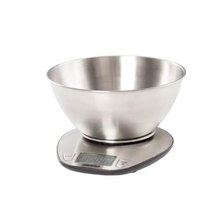 Mesko | Keittiövaaka | MS 3152 | Enimmäispaino (kapasiteetti) 5 kg | Valmistuminen 1g | Näyttötyyppi LCD | Ruostumaton teräs