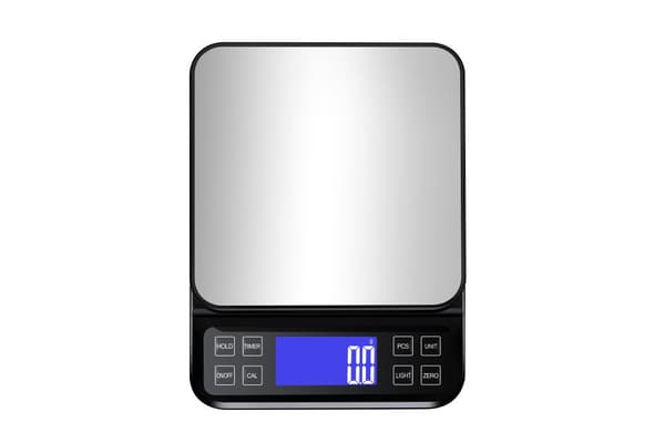 INF Multifunktionell elektronisk digitalvåg 10kg/0.1g