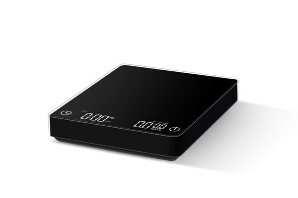 INF Genopladelig kaffevægt 5kg/0.1g