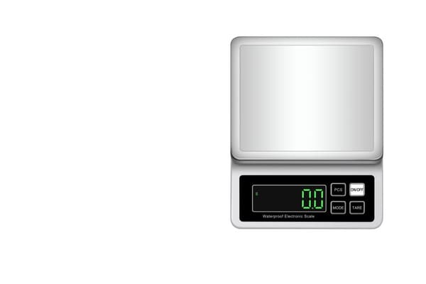 INF Elektronisk oppladbar vekt 15kg/1g