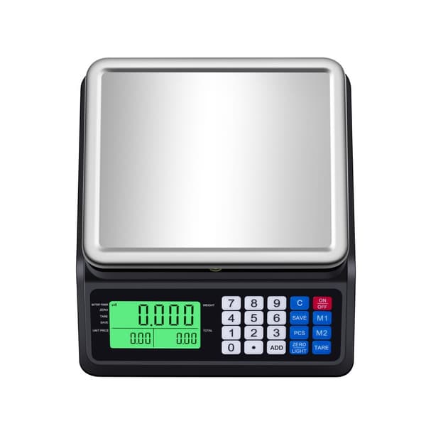 INF Elektronisk vægt – genopladelig 30kg/1g