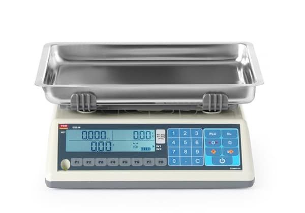 LCD-laskentavaaka laillistamalla, EGE-sarja, syvä pannu, 30 kg Perusversio