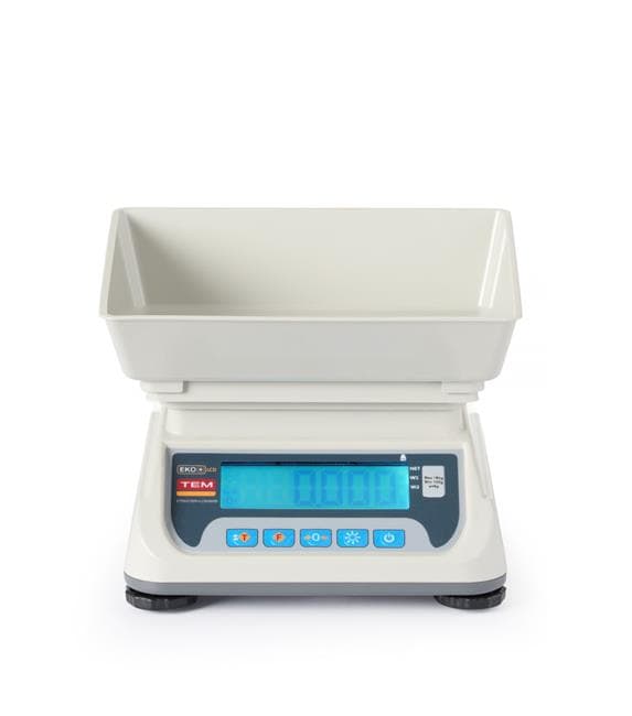 LCD köksvåg med legalisering, ECO+-serien, 15 kg