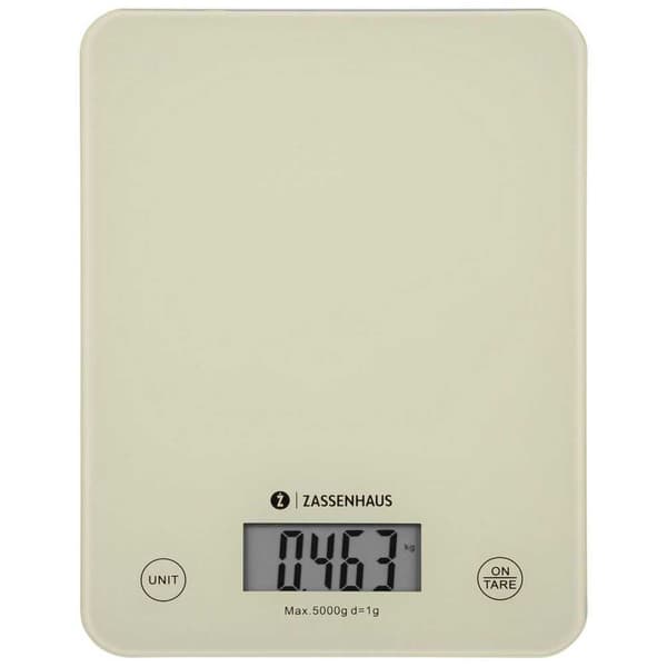 Zassenhaus 73256 Köksvåg Beige