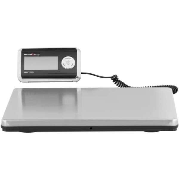 LCD postpaketvåg 31 x 38,5 cm 300 kg / 100 g