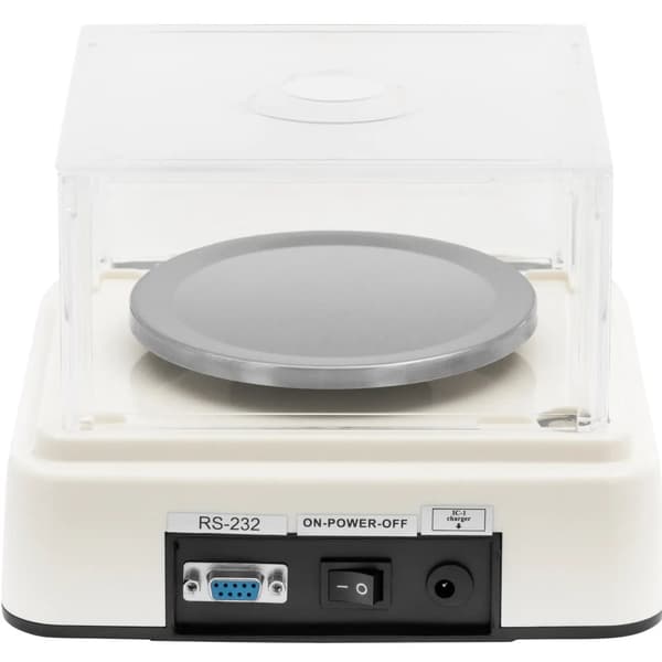 Analytisk laboratorievægt med LED-cover RS232 200g / 0,01g