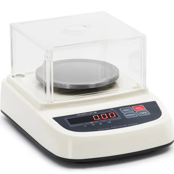 Analytisk laboratorievægt med LED-cover RS232 200g / 0,01g