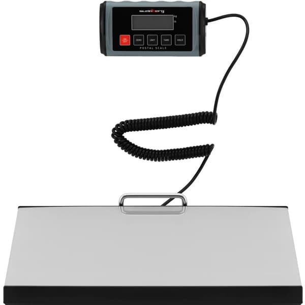 LCD postpakkevægt 35,5 x 40,5 cm 200 kg / 0,1 kg