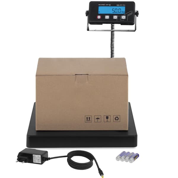 Industriel postpakkevægt 150 kg / 20 g LED Steinberg Systems SBS-PT-150C