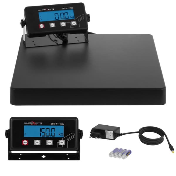 Industriel postpakkevægt 150 kg / 20 g LED Steinberg Systems SBS-PT-150C