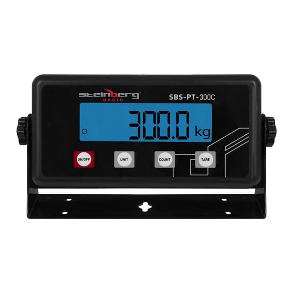 Teollinen postipakettivaaka 300kg / 50g LED Steinberg Systems SBS-PT-300C