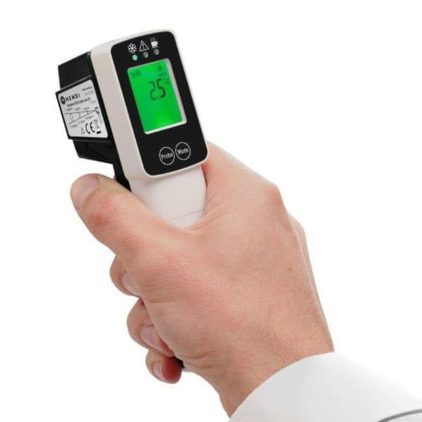 Digital infraröd HACCP gastronomisk termometer med sond från -60C till 350C - Hendi 271254