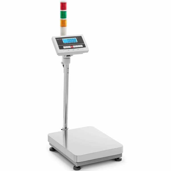 Varastotasovaaka LCD-valopylväällä 300kg / 0,005kg