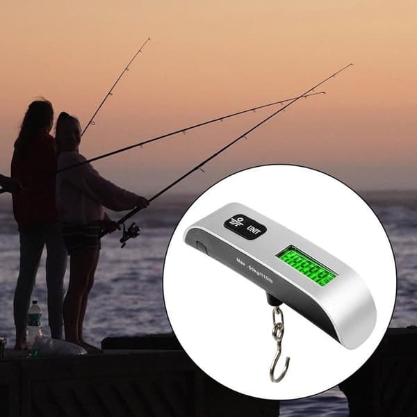 Bagagevåg - Ej specificerad - Digital - Kapacitet 50 kg - LCD-skärm - Portabel och lätt
