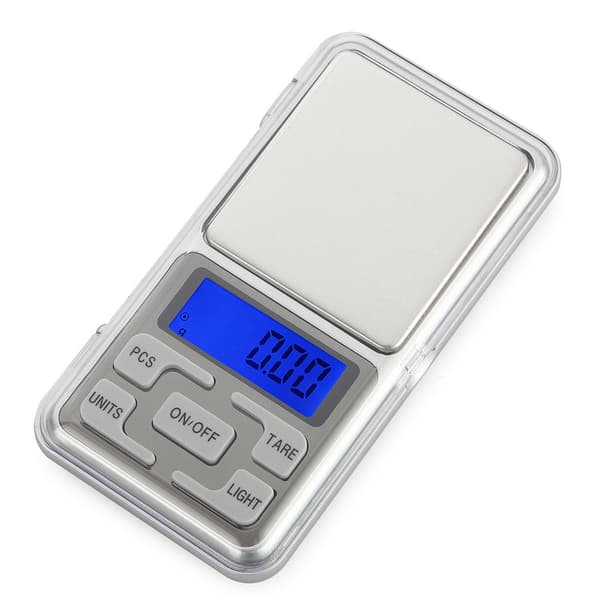 INF Uppladdningsbar smyckevåg 500g/0,01g
